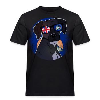 Ascension - T-shirt Workwear homme - noir - Devant - AI Model Male 178 light (178cm)
