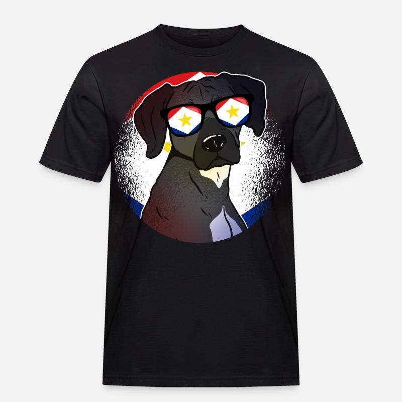Saba - Männer Workwear T-Shirt - Schwarz