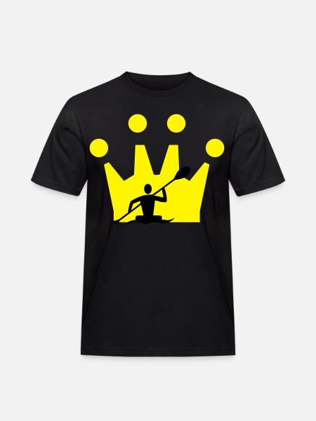 Canoe Crown - Men's Workwear T-Shirt - black