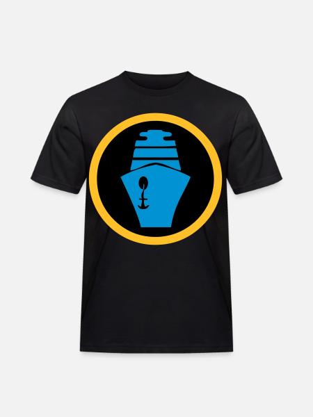 Ship | Cruise | Ferry - Men's Workwear T-Shirt - black