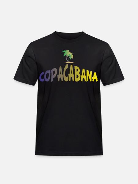 copacabana - Men's Workwear T-Shirt - black