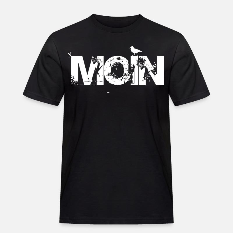 MOIN - Männer Workwear T-Shirt - Schwarz