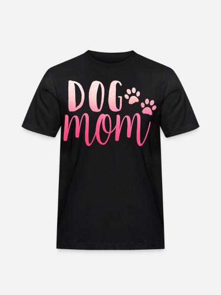 Dog mom - Men's Workwear T-Shirt - black