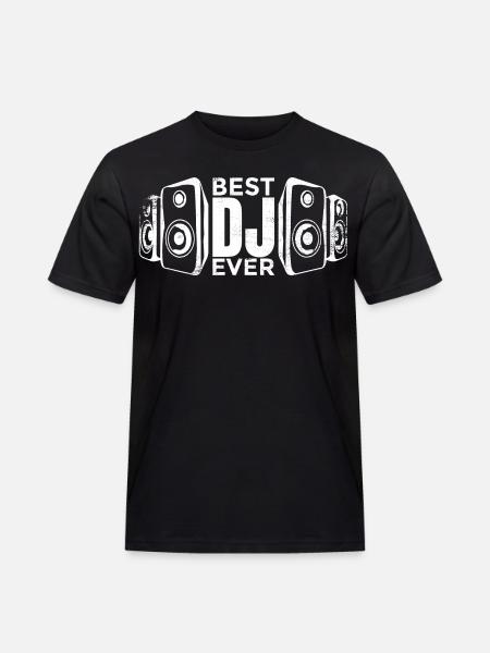 Best DJ - Men's Workwear T-Shirt - black
