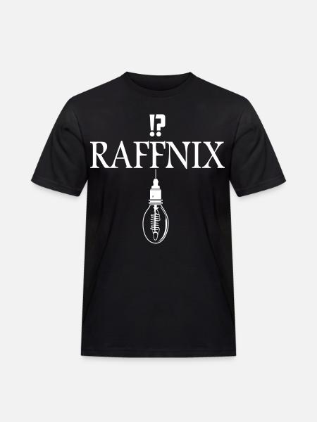Raffnix Nerd - Men's Workwear T-Shirt - black