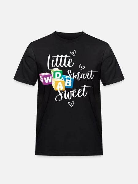 Small Smart and Sweet - Men's Workwear T-Shirt - black