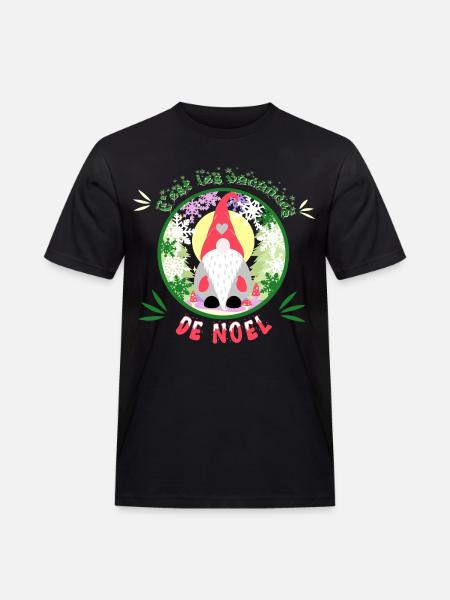 c'est les vacances de noël - T-shirt Workwear homme - noir