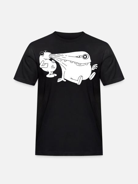 White monster energy vacuum cleaner - Men's Workwear T-Shirt - black
