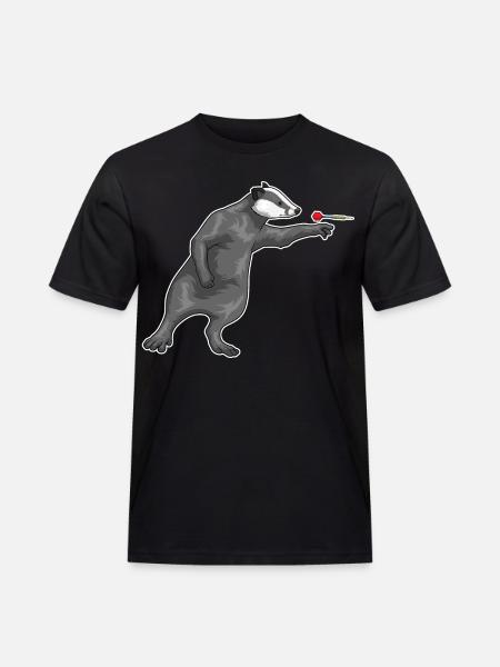 Badger Dart Dart - Men's Workwear T-Shirt - black