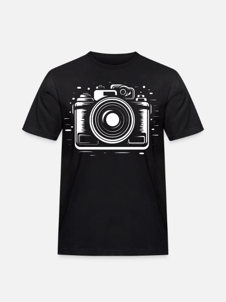 Camera Sketch - Men's Workwear T-Shirt - black