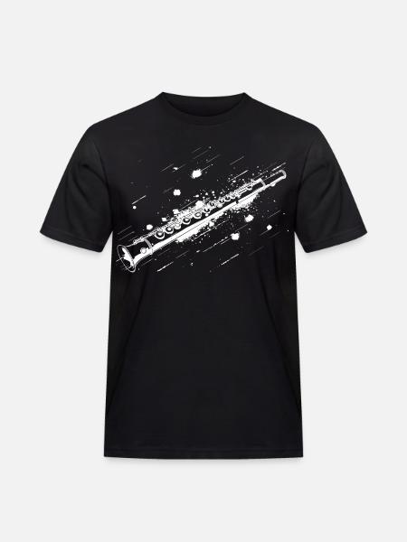 Flute Street Art - Men's Workwear T-Shirt - black