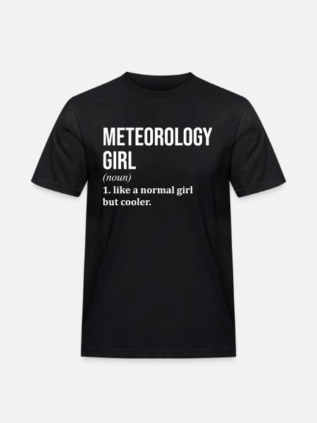 Meteorology Meteorology Meteorology - Men's Workwear T-Shirt - black