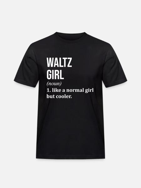Waltz Waltz Waltz - Men's Workwear T-Shirt - black