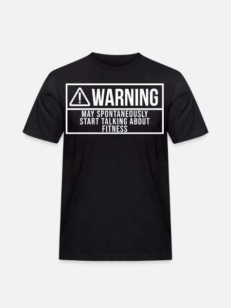 Fitness Fitness Fitness - Men's Workwear T-Shirt - black