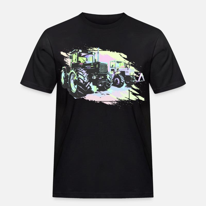 Klassische MB-trac Traktoren - Männer Workwear T-Shirt - Schwarz