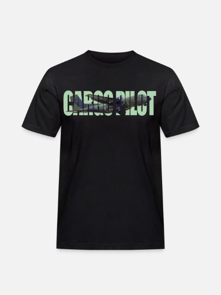Cargo pilot C-160 - Men's Workwear T-Shirt - black