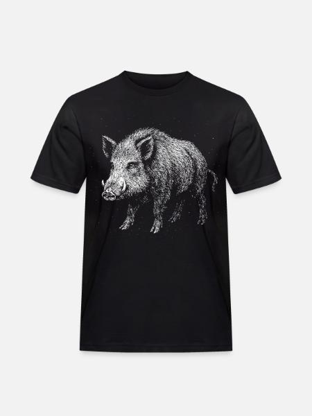 Sanglier - T-shirt Workwear homme - noir