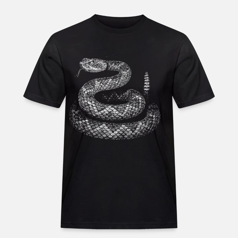 Snake - Men's Workwear T-Shirt - black
