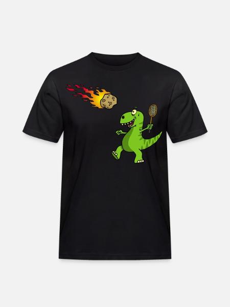 Rücksendung an den Absender - Männer Workwear T-Shirt - Schwarz