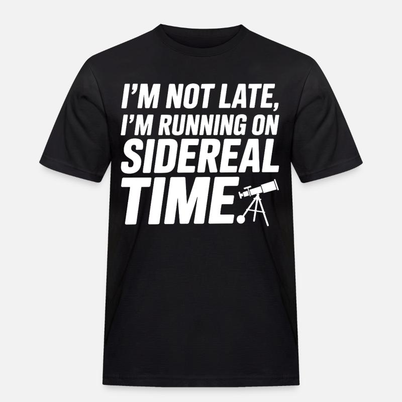 Celestial Map Constellation Guide - Men's Workwear T-Shirt - black