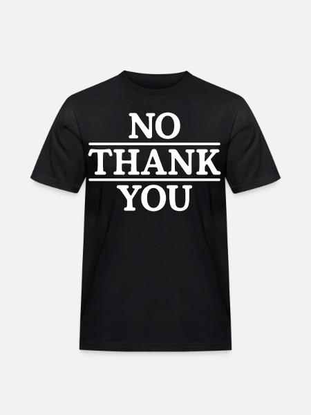 Non merci - T-shirt Workwear homme - noir