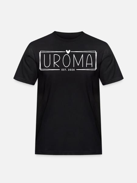 Uroma Est 2026 - Männer Workwear T-Shirt - Schwarz
