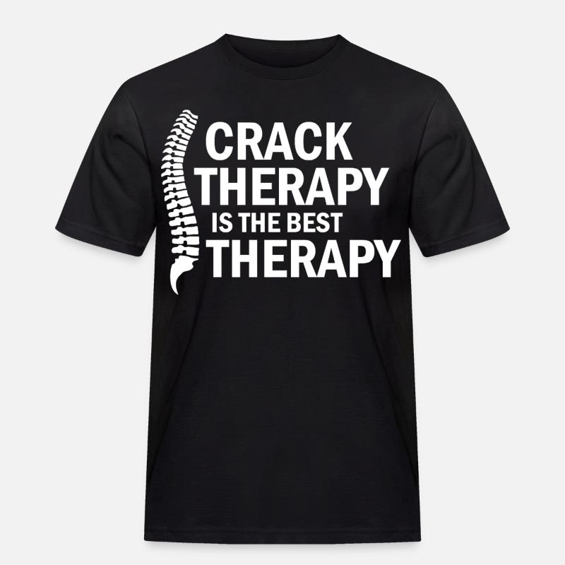 Licensed DC Professional Spinal Adjustment  - Men's Workwear T-Shirt - black