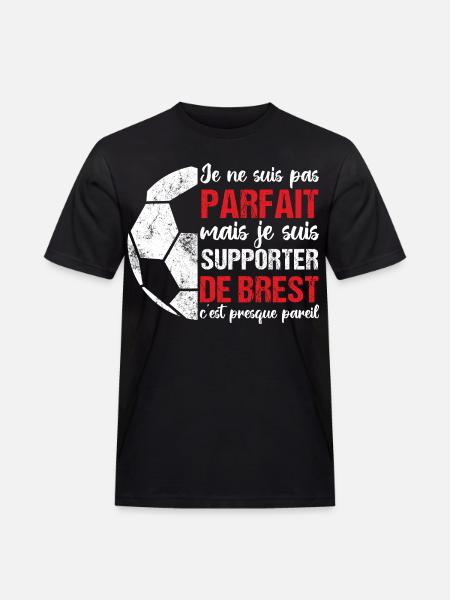 Brest Supporter Brest Football Gift - Men's Workwear T-Shirt - black