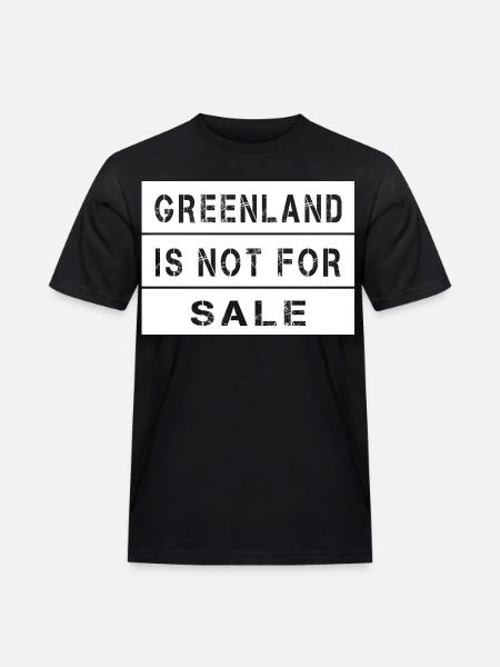 Le Groenland n’est pas à vendre - T-shirt Workwear homme - noir