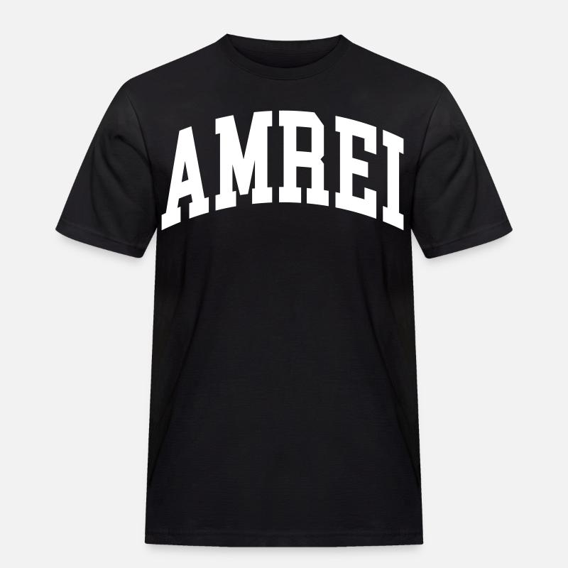 Amrei - Männer Workwear T-Shirt - Schwarz