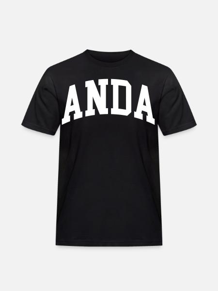 Anda - T-shirt Workwear homme - noir