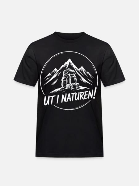 Adventure Backpacking Hiking - Men's Workwear T-Shirt - black