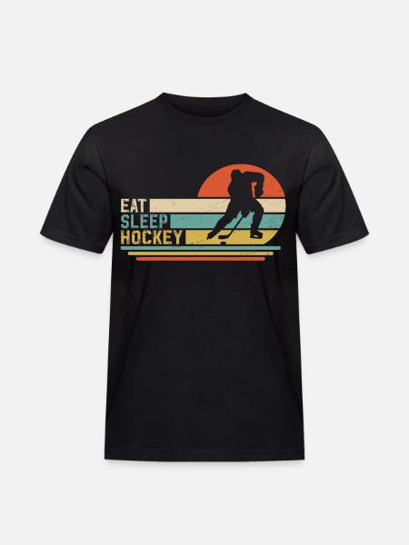 Eishockey Hockey  - Men's Workwear T-Shirt - black