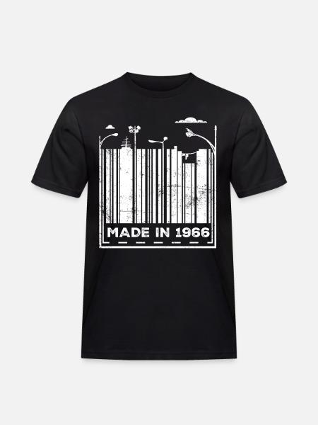Millésime 1966 - T-shirt Workwear homme - noir