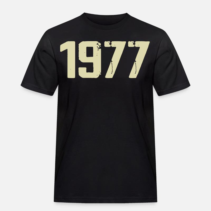 Jubilee 1977 - Men's Workwear T-Shirt - black
