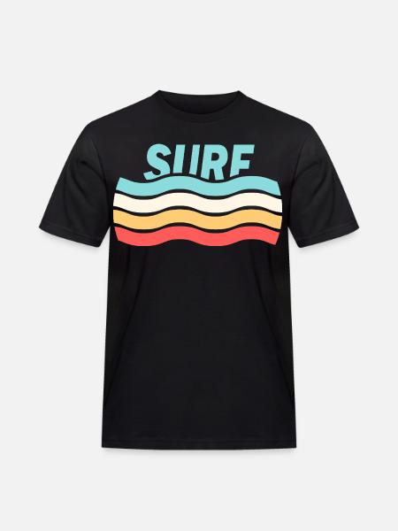 Surf - Men's Workwear T-Shirt - black