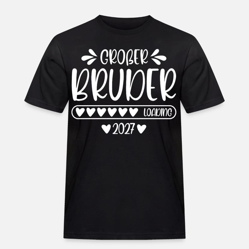 Großer Bruder 2027 loading - Männer Workwear T-Shirt - Schwarz