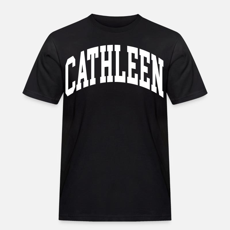 Cathleen - Männer Workwear T-Shirt - Schwarz