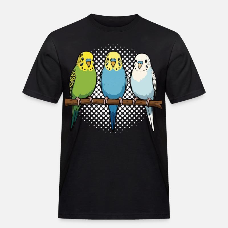 Budgerigars Budgie Owners Budgies - Men's Workwear T-Shirt - black