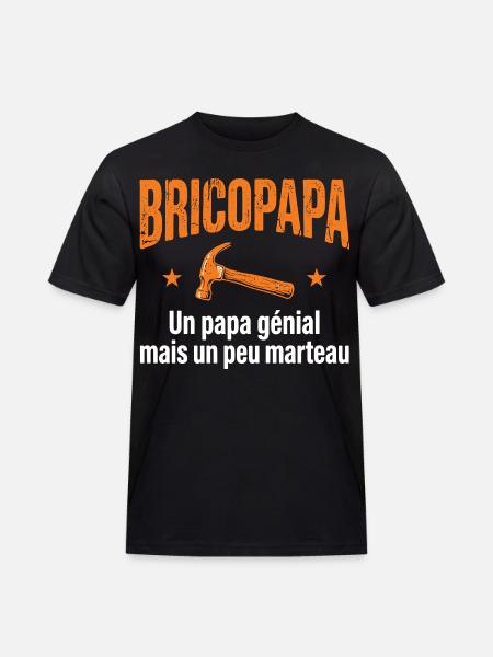 Vater Handwerker Humor Handwerker - Männer Workwear T-Shirt - Schwarz