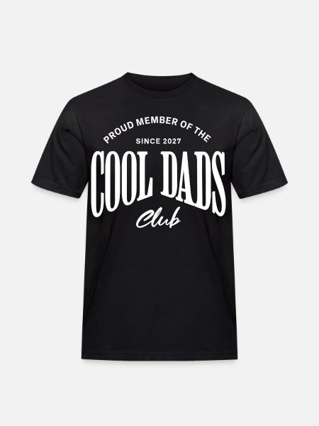 Cool Dads Club 2027 - Männer Workwear T-Shirt - Schwarz