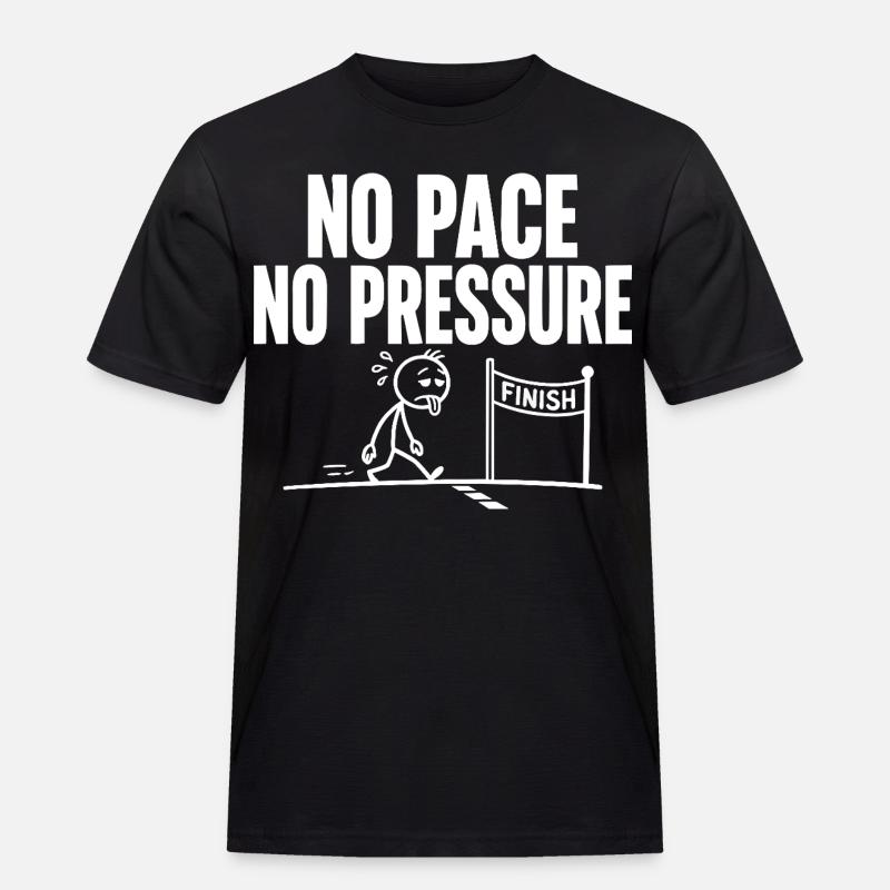Pas de rythme, pas de pression - T-shirt Workwear homme - noir
