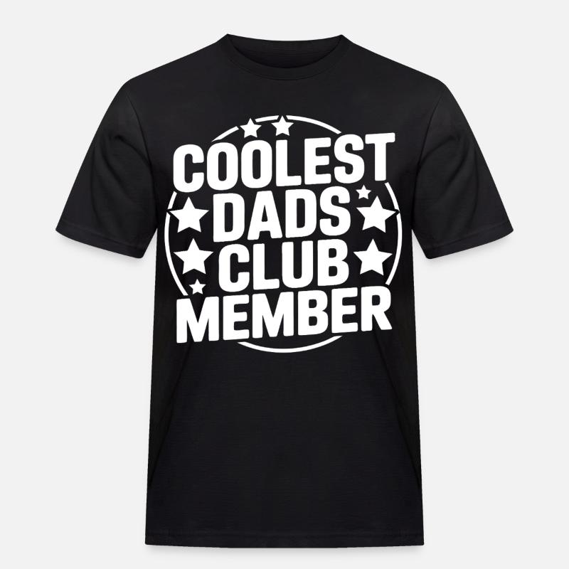 Coolster Papa - Männer Workwear T-Shirt - Schwarz