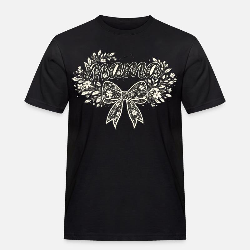 Mama-Geschenk: Retro-Mama-Visualisierung - Männer Workwear T-Shirt - Schwarz