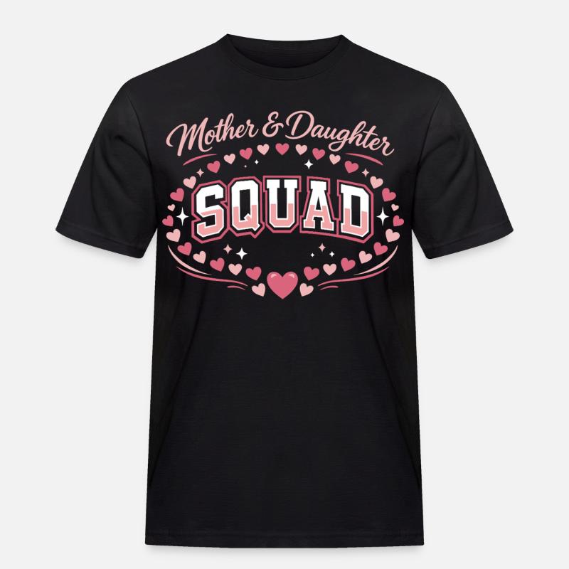 Mutter-Tochter-Trupp | Pink Komplizen Geschenk - Männer Workwear T-Shirt - Schwarz