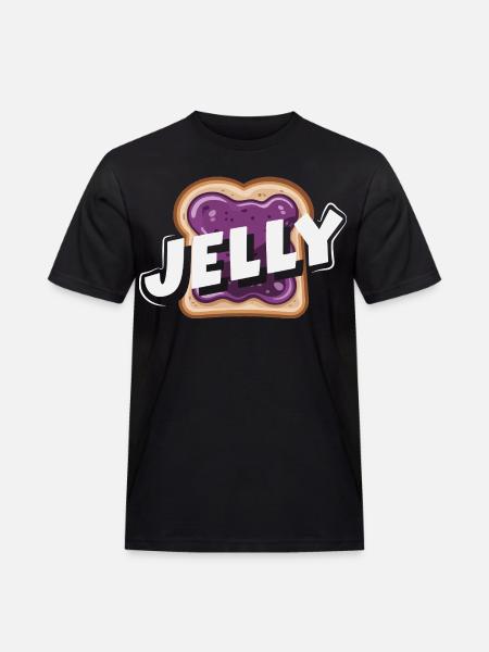 Peanut Butter & Jam Partner Look Design - Men's Workwear T-Shirt - black