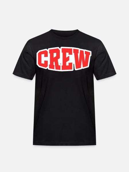 crew - Men's Workwear T-Shirt - black