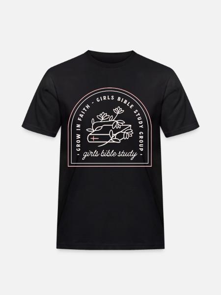 Girls bible study christian group - Men's Workwear T-Shirt - black