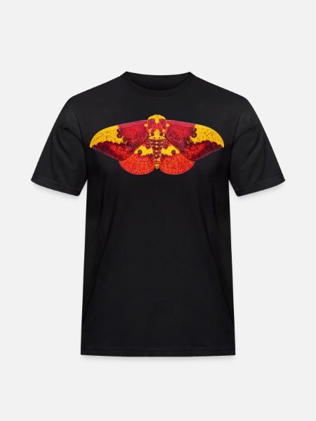 Imperial Moth Eacles imperialis - Men's Workwear T-Shirt - black
