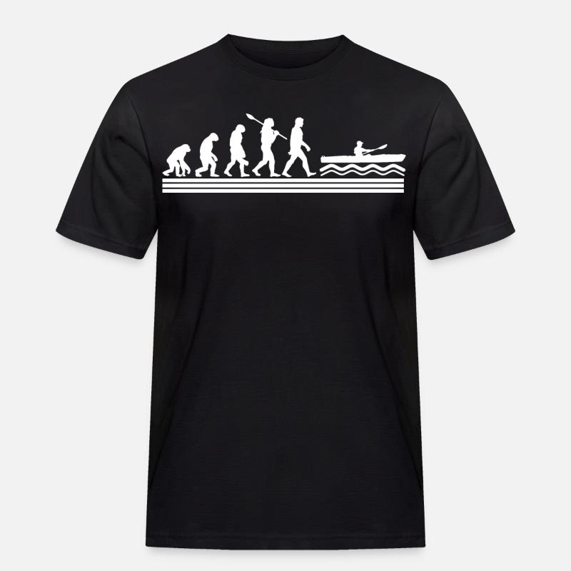 Kayak Evolution - Men's Workwear T-Shirt - black